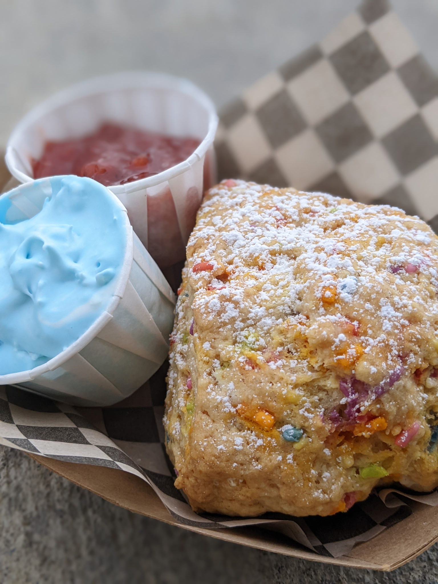 Funfetti scone